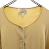 ARMANI JEANS Long sleeve cardigan USA6 beige With pocket Women Used