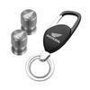 High-quality motorcycle Keychain&Wheel Tire Valve Caps For Honda CRF CB CR XR CRM CBR 125 250 300 350 400 500 600 akq256