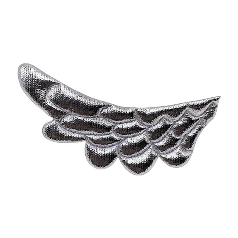 Personality Fashion Wing Padded Appliques Children Hair Clip Sock Hat Accessory for Costume Decoration