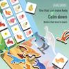 Early Learning Sticker Book: Character Recognition for Ages 3-6 - Interactive Educational Toy
