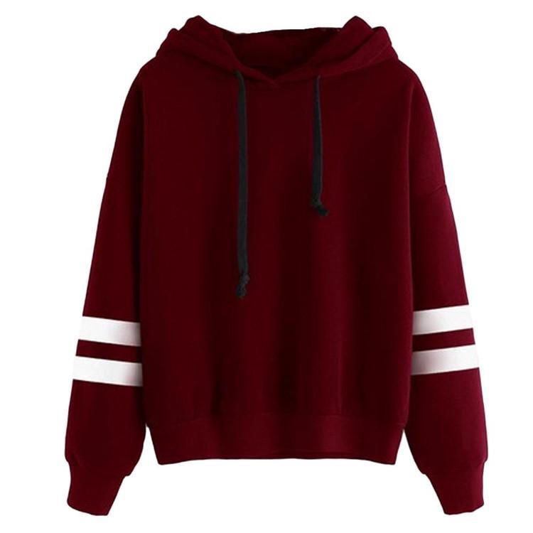 Autumn Winter And Loose Long Sleeves Hoodies For Women Warm Pullovers Hooded