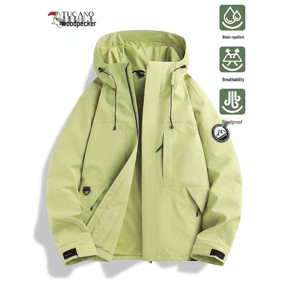 

Woodpecker Women s Windproof Waterproof Outdoor Jacket - Spring/Autumn 2025 L