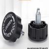 Quick Insert Plum Shaped Locking Knob Sturdy Non-Slip Grip Steel Thread for Auto Maintenance Repair Use