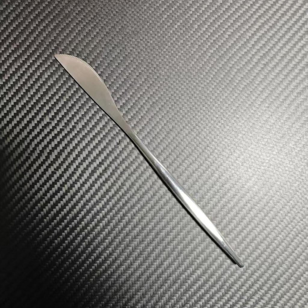 304 Stainless Steel Portuguese Knife and Fork Spoon Titanium-plated Gold Thick Western Tableware Paint Handle Wedding Gift