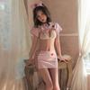 /Sexy Lingerie Sexy Sweet High-end Cute Pleated Skirt Female Nurse Uniform Seduction Cover