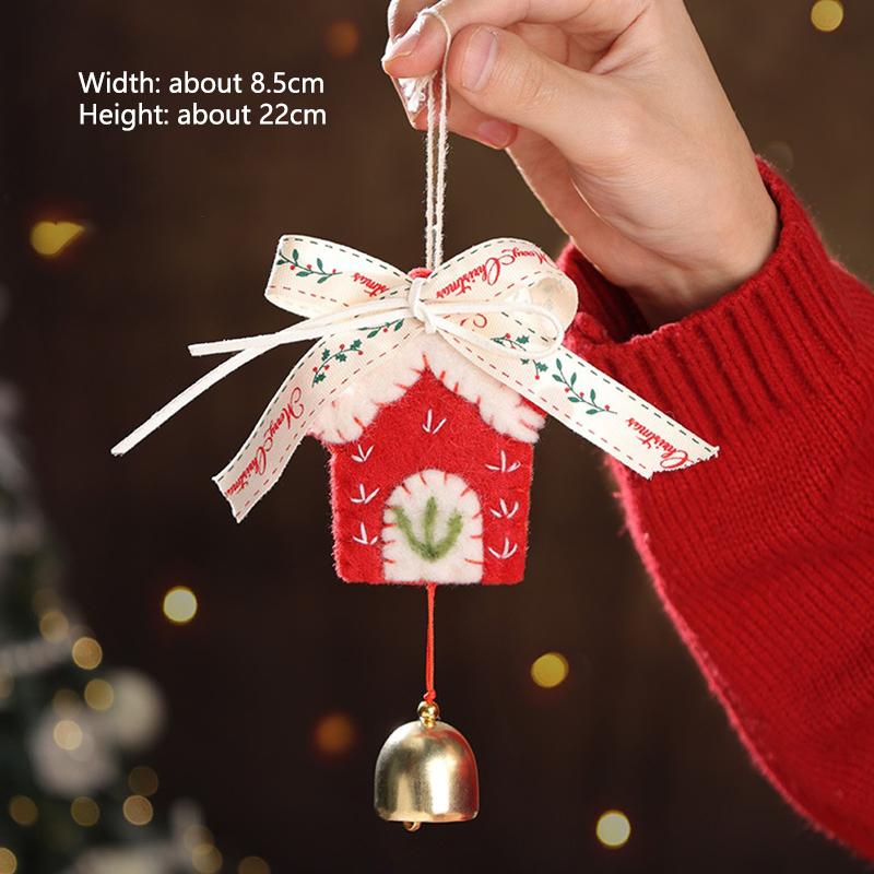 Christmas Decorations Wooden Snowmen Santa Claus Reindeer Door Hanging Ornament XmasTree Indoor Scene Layout Home New Year Decor