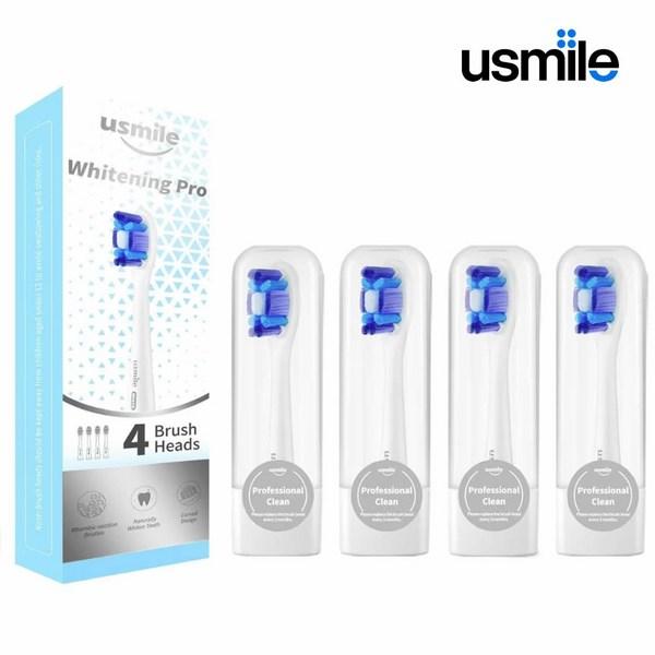 

Эксклюзивная электрическая зубная щетка Usmile YouMile Smart Whitening Pro PCB01 Сменный блок Brothersmo (4), черный (4)