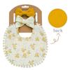 Baby Flower Bibs & Headbands Bow Nylon Hairbands Double Side Saliva Towel Feeding Burp Cloth Scarf Boys Girls Headwear