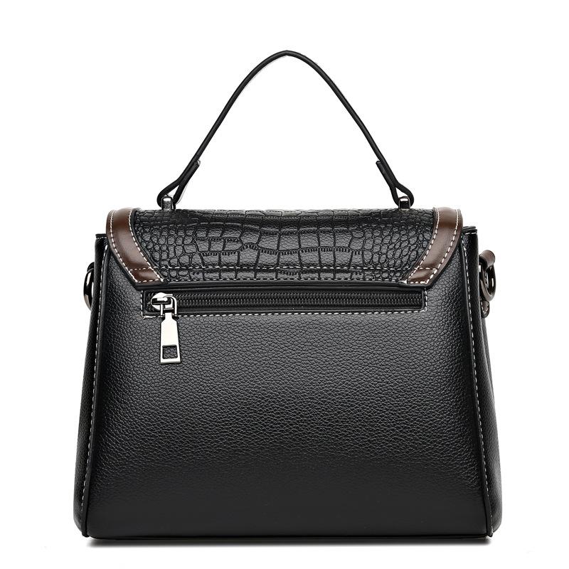 New Classic Crocodile Pattern Women's Shoulder Bag Crossbody Bag