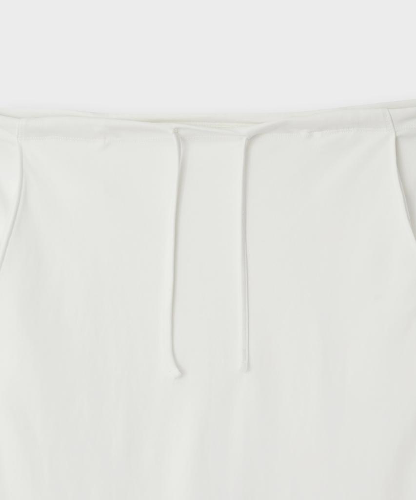 Deolil Bake Long Skirt_Ivory
