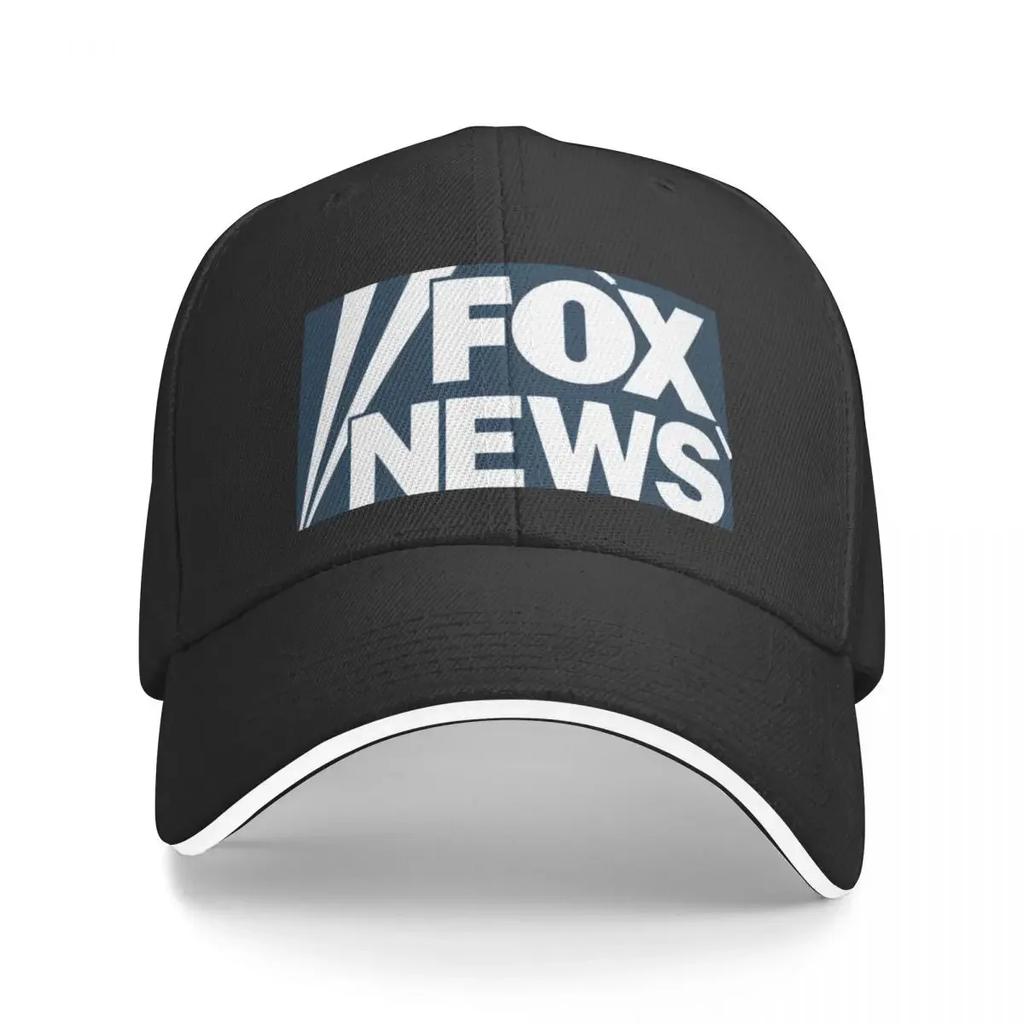 F O X NEWS Logo Baseball Cap Trucker Cap Military Cap Man Luxury Brand Baseball For Men Women's