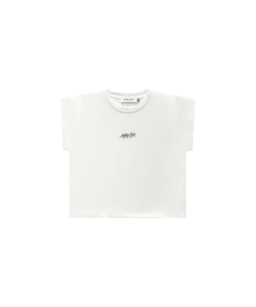 Meuameu Logo Basic Slim T-Shirt