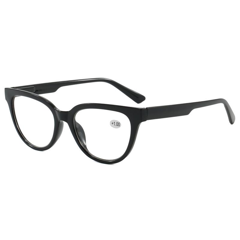 

Tortoiseshell High-Definition Vintage Cat-Eye Reading Glasses with Quality Spring Temples +2.00
