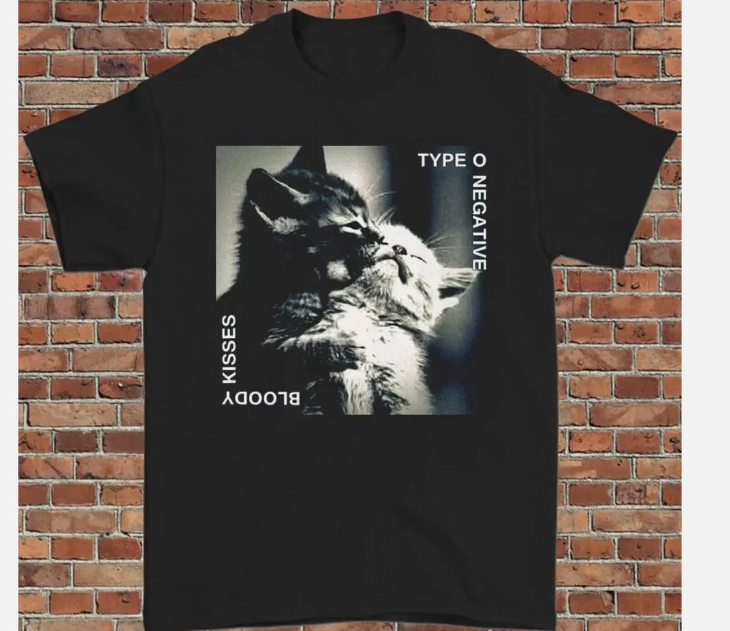 26 Type O Negative Bloody Kisses Cotton Black T-Shirt Unisex T-Shirt