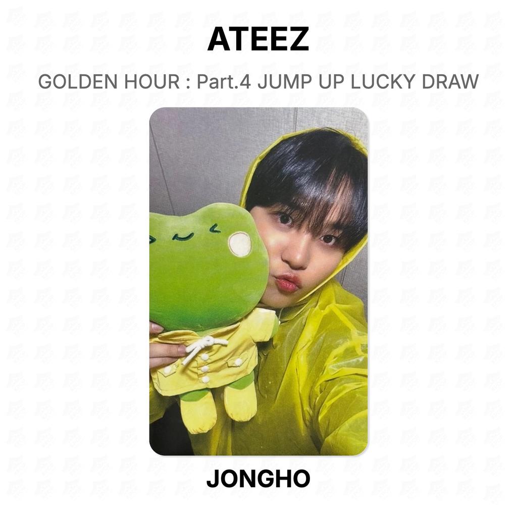 ATEEZ GOLDEN HOUR : Part.4 JUMP UP LUCKY DRAW Official Photocard