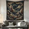 Sky Wall Tapestry Aesthetic Wall Hanging Printed Fabric Blanket Decorative Tapestries for Bedroom Living Room Home Decor