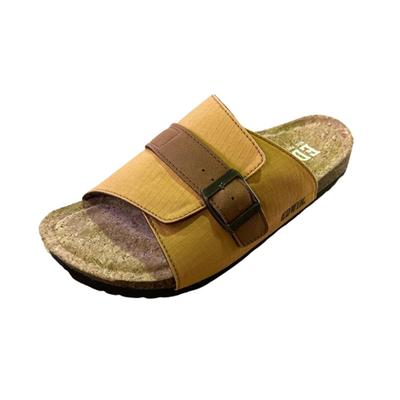 Footbed Mustard Size Cm Men's Sandals, (305), 26.0