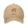 Nara Unique Unisex Women Baseball Caps Yoshitomos Distressed Denim Caps Hat Vintage Outdoor Activities Adjustable Fit Sun Cap