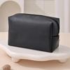 Portable Cosmetic Bag Stylish Zippered Makeup Pouch Travel Toiletry Organizer for Women Lipstick Makeup Brushes