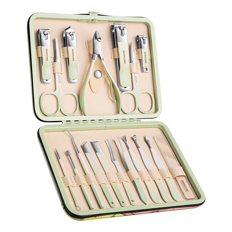 Stainless Steel Manicure & Pedicure Nail Clipper & Knife Set - National Tide Collection