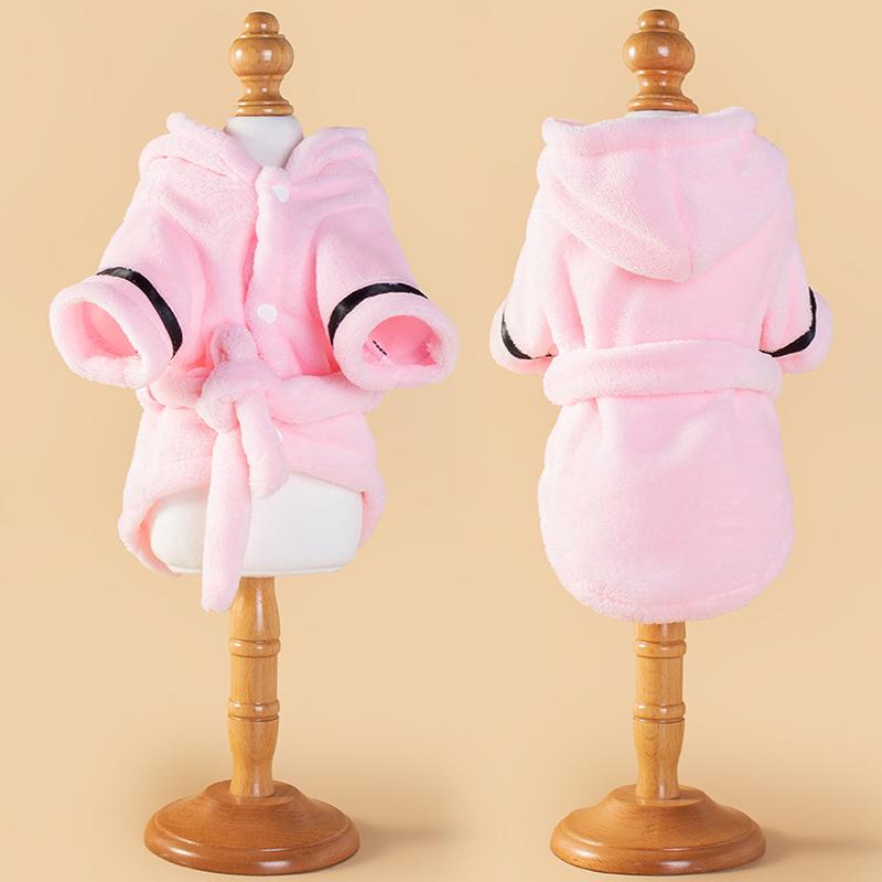 Beliebtes Haustier-Nachthemd Hundebekleidung einfacher Stil weich und bequem Katzenkleidung Pomeranian Hundekleidung