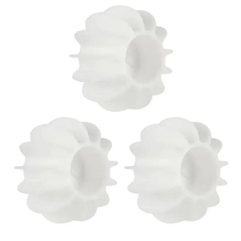 10pcs Reusable Silicone Laundry Ball for Pet Hair Removal Clothes & Lint Hair Catcher for Washing Machines