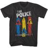 The Police Synchronicity Shirt Band Album Cover Mens Graphic Tee Rock Vintage Merch Pop Punk Concert TShirt