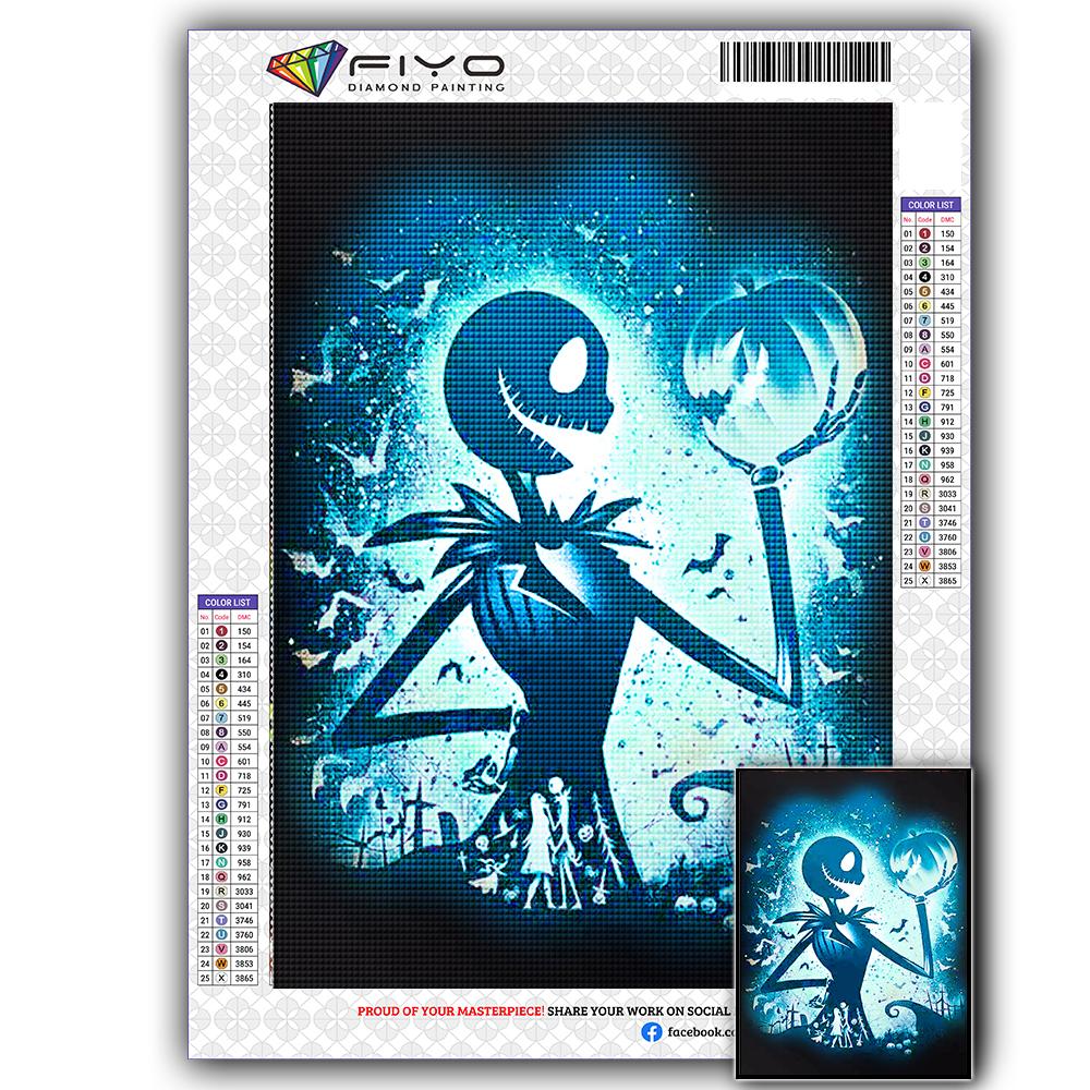 5D Diamond Embroidery Fairy Tale Full Square Diamond Painting Cartoon Diamond Mosaic Sunset Picture of Rhinestone Home Decor