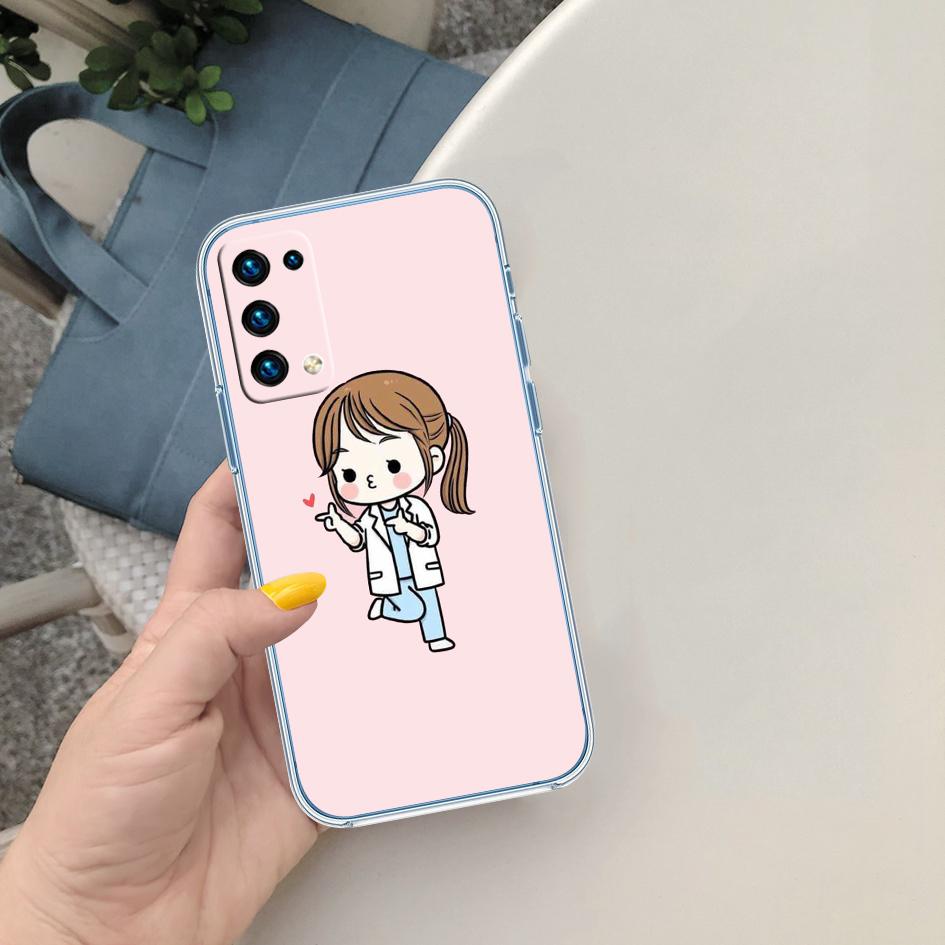 PP50 Nurse Doctor Stethoscope Phone Case for Motorola Moto G40 G04 G05 One Ace Action  Fusion + Plus Hyper Macro Vision Zoom