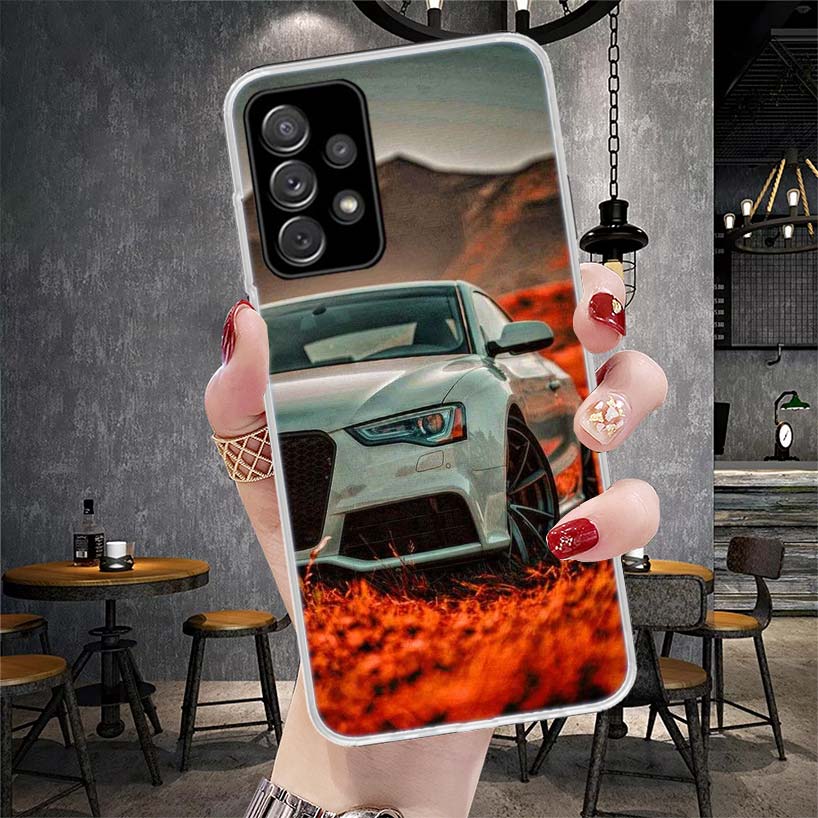 Sports Cars Male Men Soft Phone Case For Samsung Galaxy A13 A14 A15 A16 A17 A53 A54 A55 A56 A57 A33 A34 A35 A36 A37 A23 A24 A25