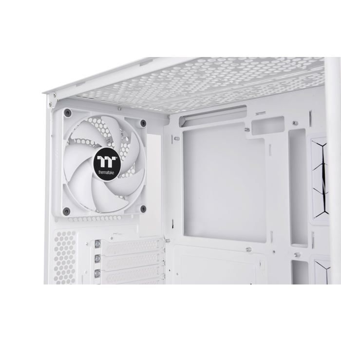 Boîtier ATX - Thermaltake - Ceres 330 TG ARGB - Blanc - 3 Ventilateurs ARGB - Panneau En Verre Trempé