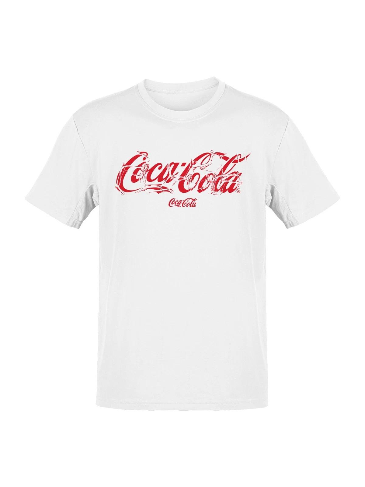 Coca Cola Distorted Grunge Art Men s T-shirt M