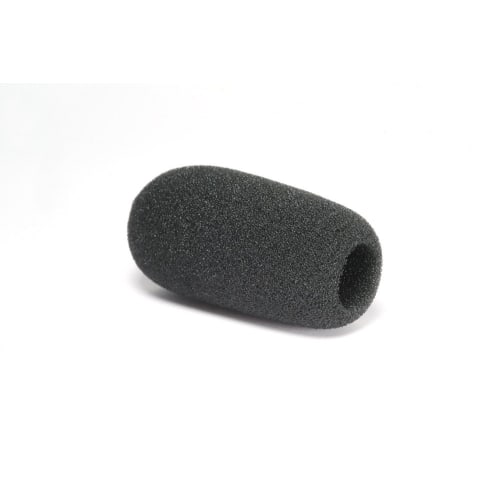4.8cm Headset Intercom Microphone Windscreen, Microphone Sponge, 12mm Inner Diameter, Set of 5, Black
