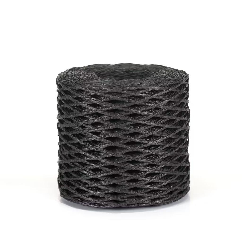 Mengchu DIY Raffia Woven Bag and Summer Straw Hat Materials 100% Cotton Thread for Hand Knitting Fancy Yarn Style
