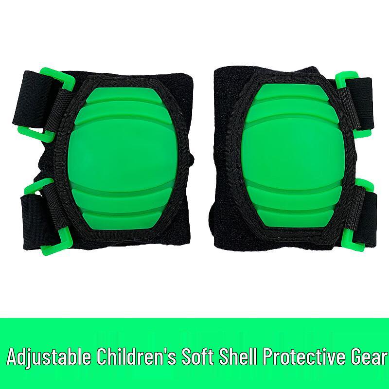 Chiwang Kids Adjustable Soft Shell Knee Pads