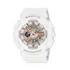 Used CASIO BABY-G White Rose Gold Watch