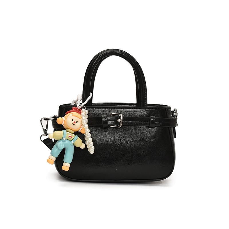 Fashion Small Crossbody Bag With Stitching Detail And Polyester Lining For Casual Outings