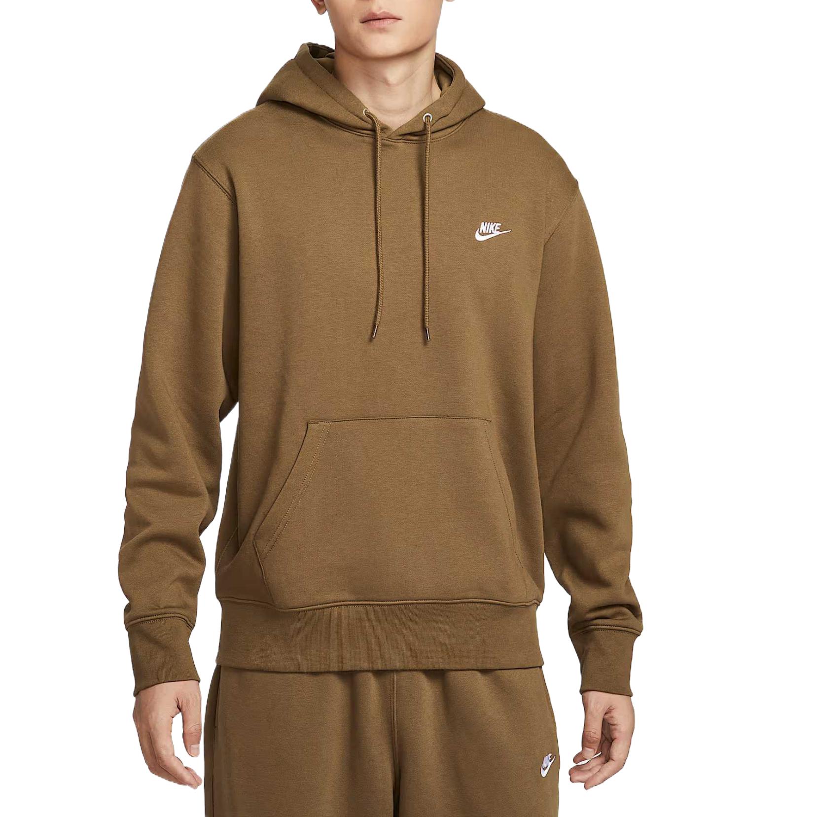 

Nike Club Comfortable Classic Simple Aesthetic Solid Color Fleece Warm Windproof Hoodie Men hoodies FN3860-235 M