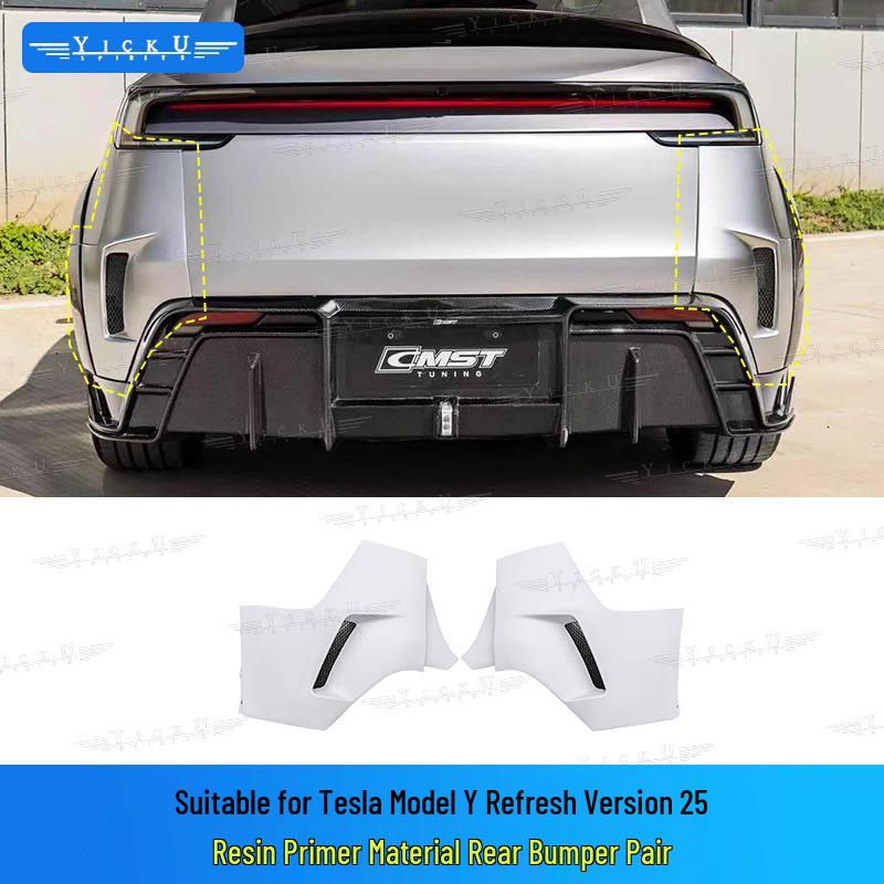 CMST Body Kit: Front & Rear Lip, Side Skirt, Fender, Tail Wing for Tesla Model Y Facelift