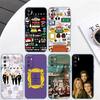 RP29 F-friends Transparent Phone Case for Motorola Moto G7 G8 G9 G84 G85 G73 G24 G15 Z2 Play Power Plus