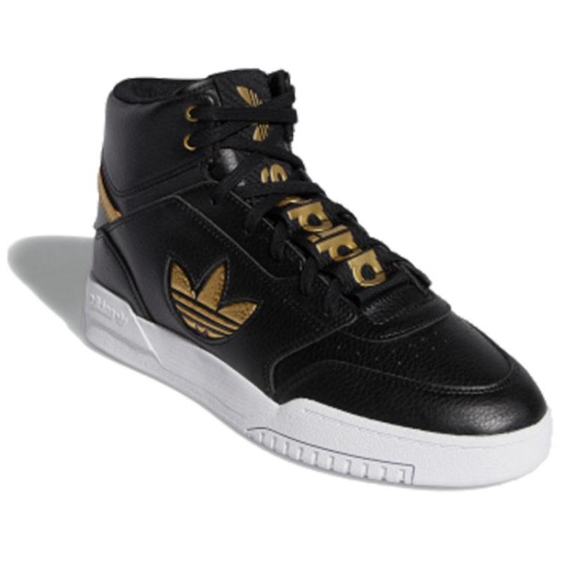 Adidas Drop Step Xl 'Black Gold' Sneakers FW2039