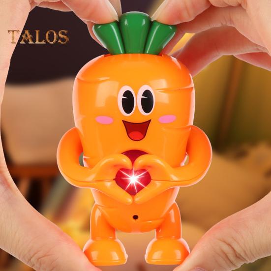 Liebesgeste, Karottenspielzeug, Drücken, Aufleuchten, „Ich liebe dich“, sprechendes Karottenspielzeug, bewegliche Liebesherzhand, pädagogisches Rettichspielzeug, Schlüsselanhänger, Anhänger, Valentinstag
