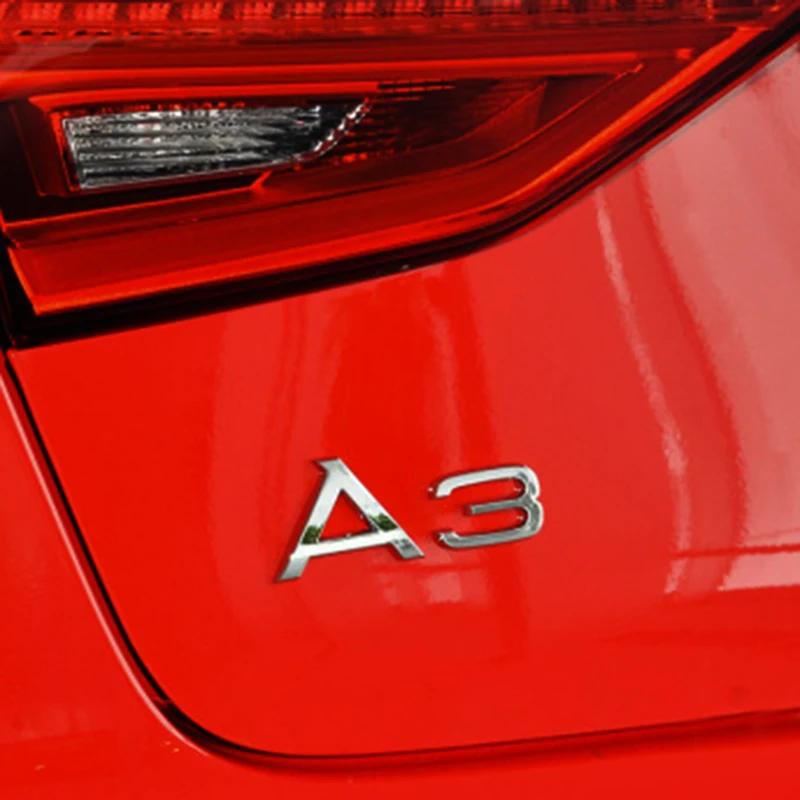 1PC Gloss Black Original Edition Emblem Lettering Logo A3 8L 8P 8V 8Y Car Stickers