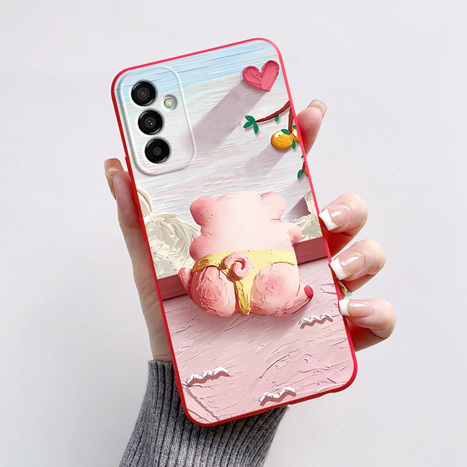 For Samsung Galaxy M52 5G Case Galaxy M23 Astronaut Soft Silicone Phone Cases For Samsung M52 M23 5G Cover M52 5G Fundas Bumper