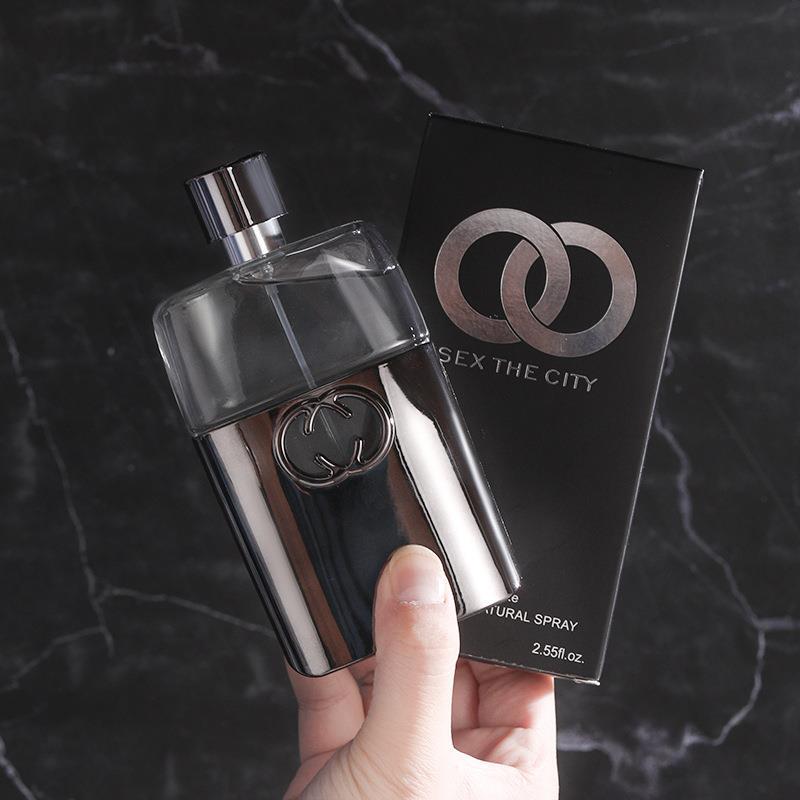 Guilty Black Black Sin Love Men's Cologne Fresh Woody Sandalwood Eau de Perfume 75ml
