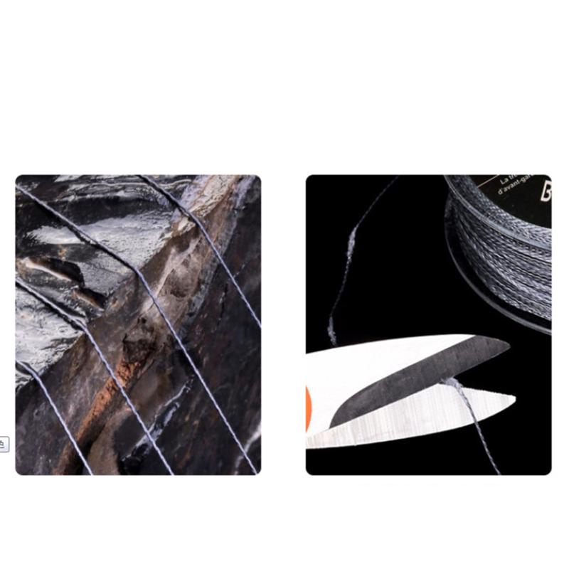 Buy 100m Fishing Line 4 Strands Strong Pull Main Line Sub-line Fishing ...