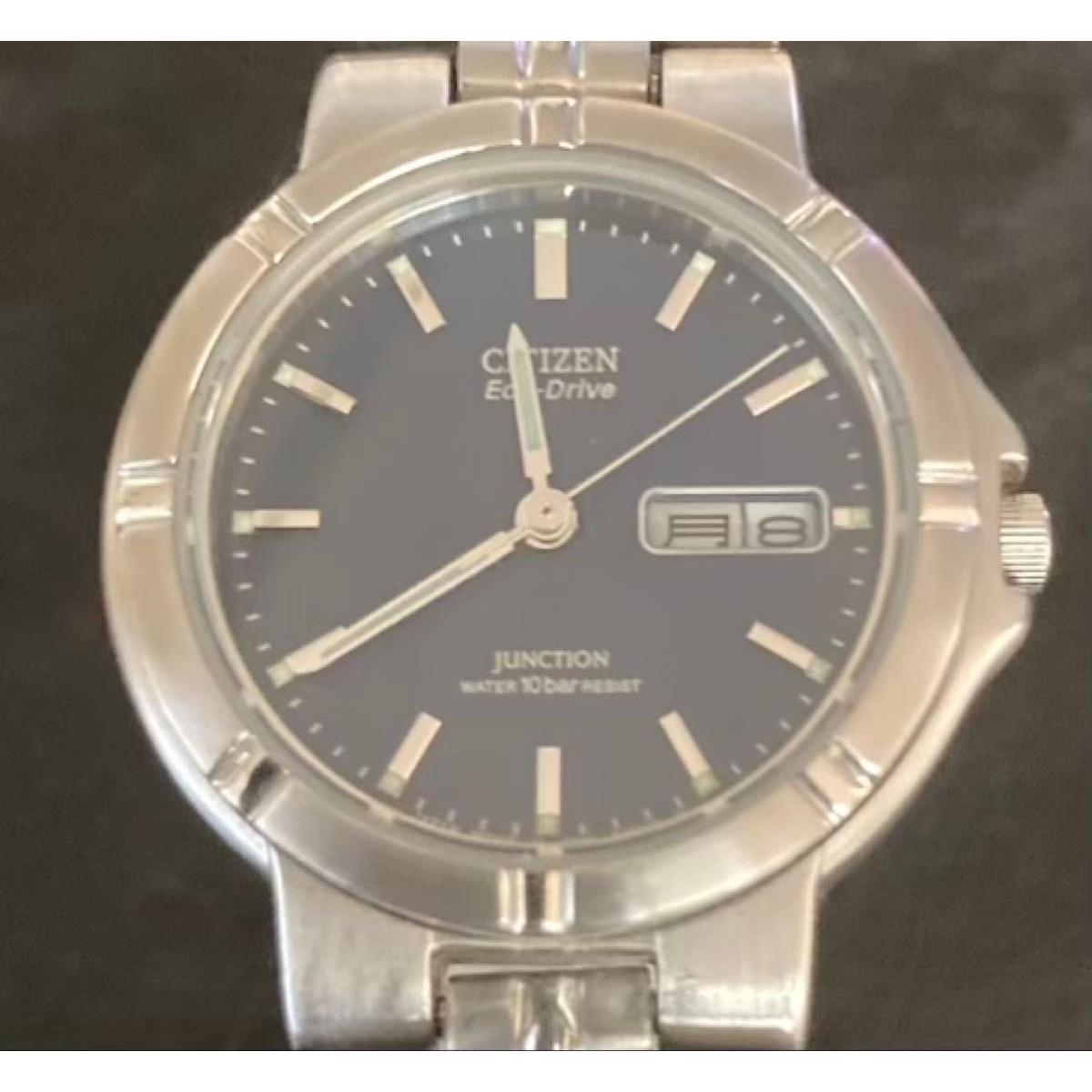 [Shipping included] CITIZEN Citizen Junction Solar Charging Watch Eco Drive Day Date