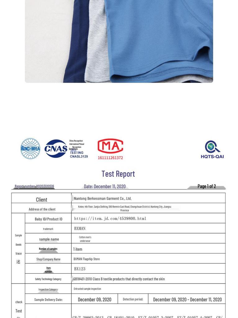 BXMAN Men's Cotton Boxer Briefs 3-Pack