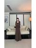 Gentle Style Women's Camisole & Cardigan Set with High-Waist Mermaid Skirt - Autumn/Winter Solid Colors