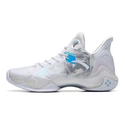 Crazy Tide 4 Nitrogen Technology Støtdemping Sklisikker Slitesterk Støtte Lavsko Basketballsko Herre sneaker Hvit 112231106-10